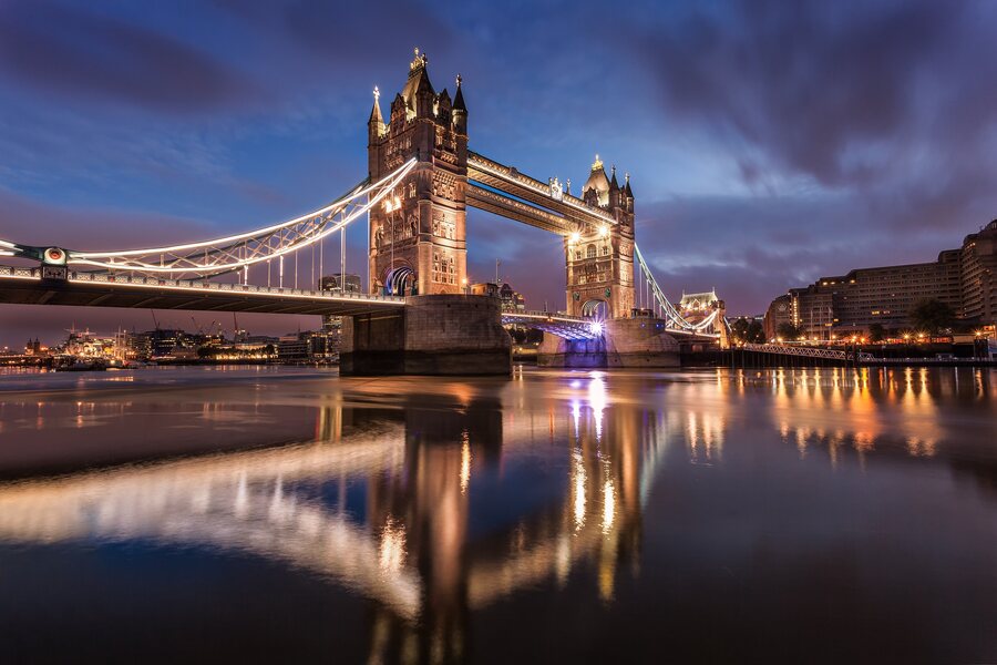 Tower Bridge in London