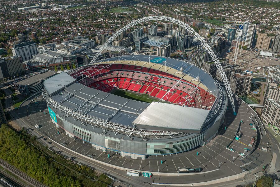 Wembley Stadium exterior